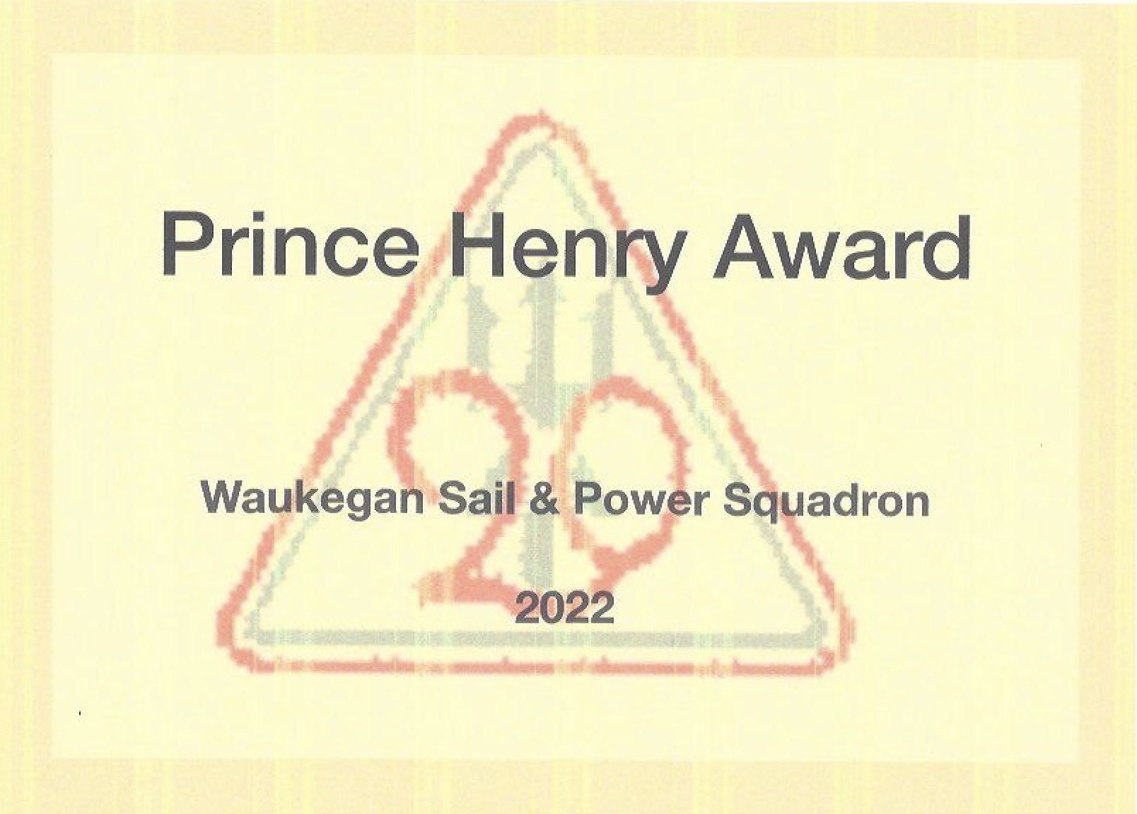 Prince Henry Award 2022