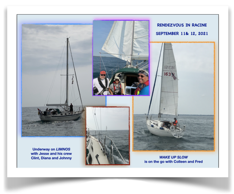 Pictured is a thumbnail of the collage of the 2021 Racine Cruise.
