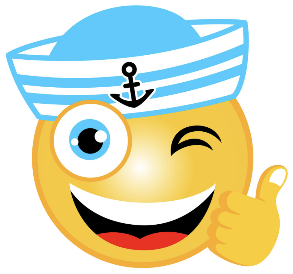 Pictured is a Smiley Face Sailor.