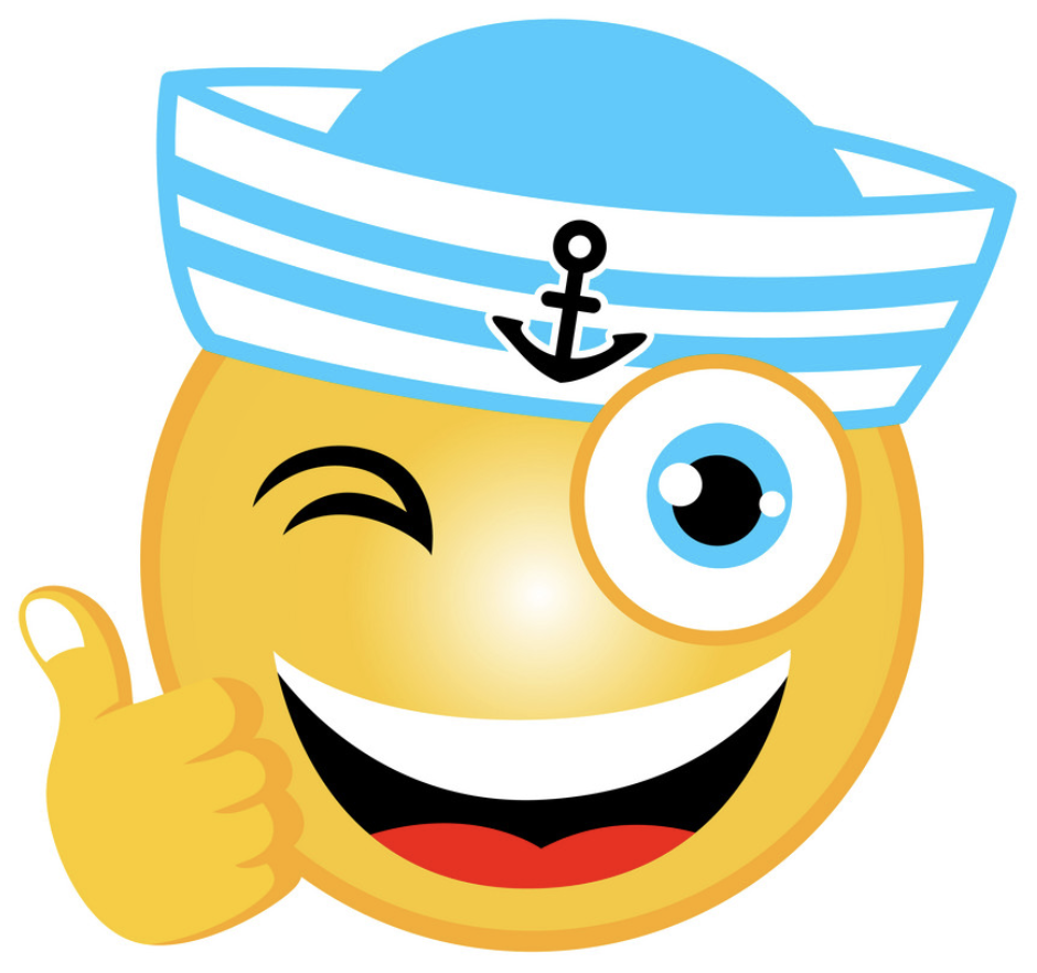 Pictured is a Smiley Face Sailor.
