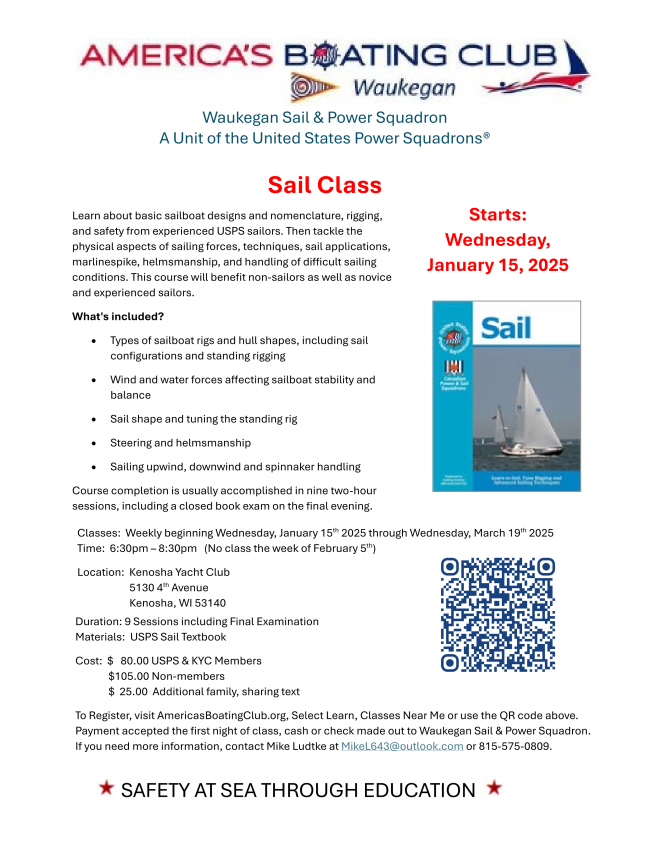 Sail Course 11525